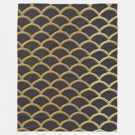 Couverture polaire art abstrait フリースブランケット