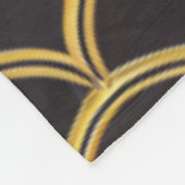 Couverture polaire art abstrait フリースブランケット (角)