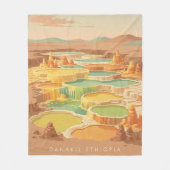 Couverture polaire Dallol フリースブランケット (正面)