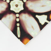 Couverture polaire Jimette Design jaune blanc noir フリースブランケット (角)