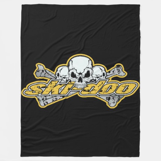 Couverture Ski-Doo フリースブランケット (正面)