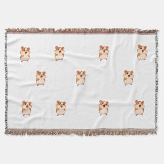 Couverture Tissée Petite Souris Kawaii スローブランケット