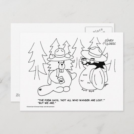 Covelogicの「失った」ポストカード ポストカード (正面/裏面)