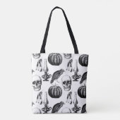 Coven and Conquer Witch Halloween Tote Bag トートバッグ (裏面)