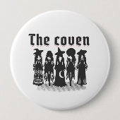 coven bachelorette party witchy 缶バッジ (正面)