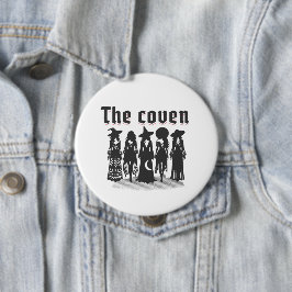 coven bachelorette party witchy 缶バッジ
