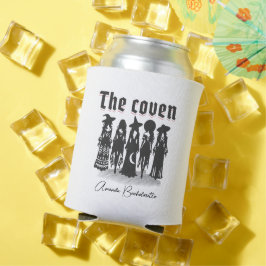 coven gothic witchy bachelorette party custom name 缶クーラー