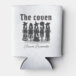 coven gothic witchy bachelorette party custom name 缶クーラー