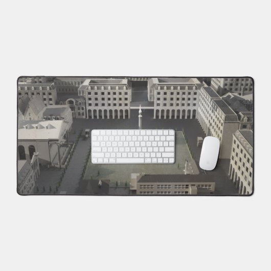 Covent Garden 1700s Map Deskmat デスクマット (キーボード&マウス)