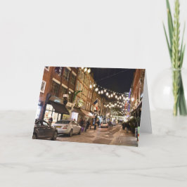 Covent Garden London UK Photographyでのクリスマス カード