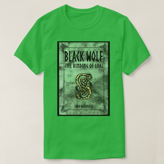 Cover of Black Wolf The Binding of Loki Tシャツ (デザイン正面)