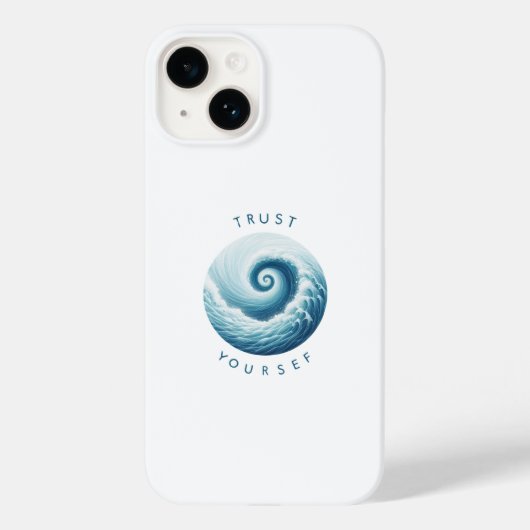 cover phone trust yourself Case-Mate iPhoneケース (裏面)