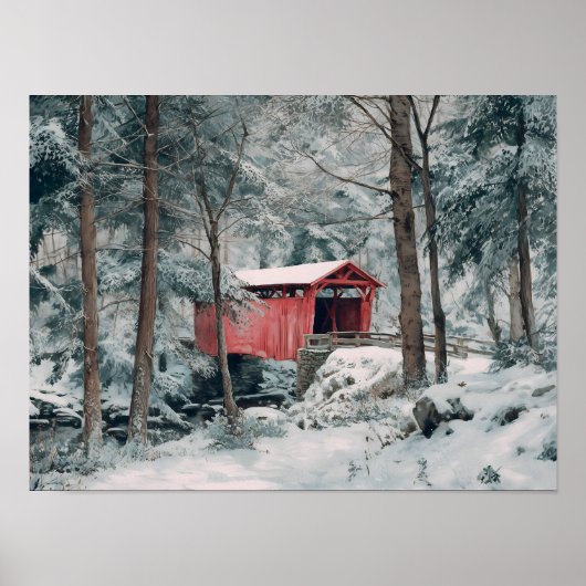 Covered Bridge ポスター (正面)