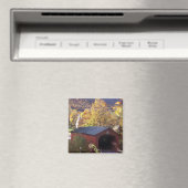 Covered Bridge on Common West Arlington Vermont マグネット (インサイチュ (食洗機))