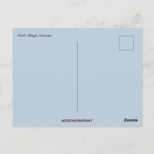 Covered Wagon in Scotts Bluff Nebraska ポストカード (裏面)