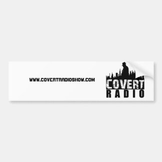 CovertR、www.covertradioshow.com バンパーステッカー
