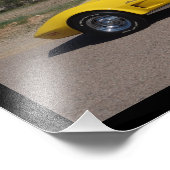 Covettes Rock 1973 C3コルベットのポスター フォトプリント (角)