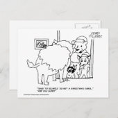 Covey Logic Christmas Caroリングはがき シーズンポストカード (正面/裏面)