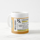 Covfefeのマグの規定RX コーヒーマグカップ (正面左)