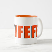 Covfefeのマグ ツートーンマグカップ (正面右)