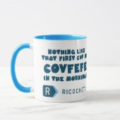 Covfefeのマグ マグカップ (左)