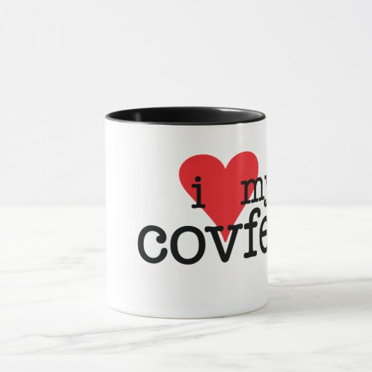 covfefeのマグ マグカップ (中央)