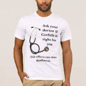 Covfefe博士もしはTwitterをトランプする Tシャツ (正面)