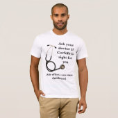 Covfefe博士もしはTwitterをトランプする Tシャツ (正面フル)