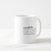 covfefe コーヒーマグカップ (正面右)