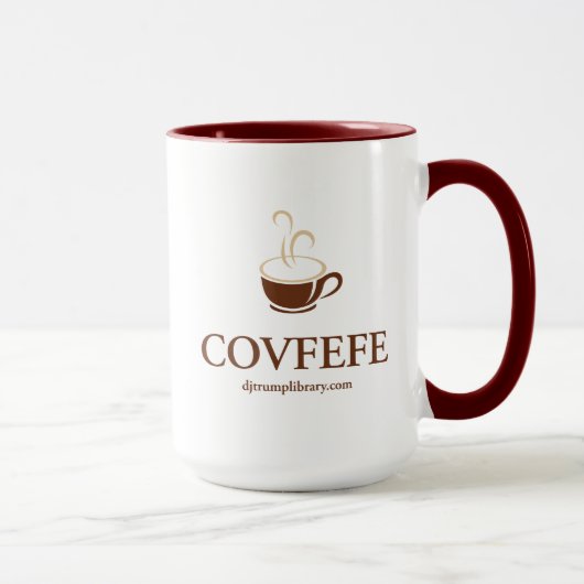 "Covfefe"マグ マグカップ (右)