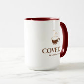 "Covfefe"マグ マグカップ (正面右)
