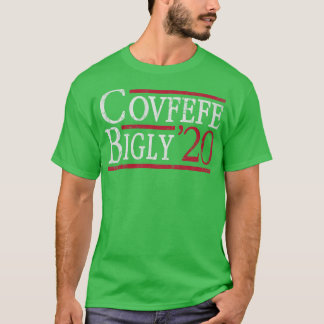 Covfefe Bigly 2020年選挙バイデン氏 Tシャツ