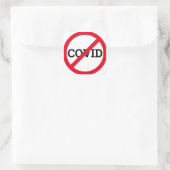 COVIDに抗う スクエアシール (バッグ)