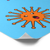 COVIDに針をピン留めする ポスター (角)