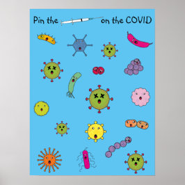 COVIDに針をピン留めする ポスター