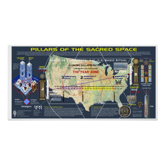 COVIDの柱の神聖な宇宙 ポスター (正面)