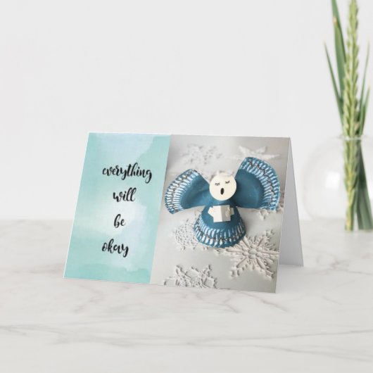 **COVIDは私たちのストップクリスマスの特別なカードではない** シーズンカード (正面)