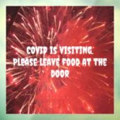 COVIDウィンドウにしがみつく ウィンドウサイン (シート3)