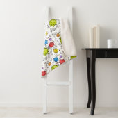 Covidウイルスシンボル シェルパブランケット (インサイチュ)