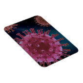 Covidウイルス生物学 マグネット (右側)