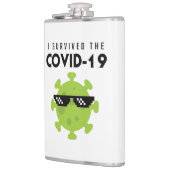 COVIDサバイバーフラスコ フラスク (左)