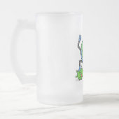 Covid19の破棄 フロストグラスビールジョッキ (左)