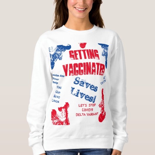 COVID19スウェットシャツ スウェットシャツ (正面)