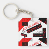 COVID19 キーホルダー (正面)