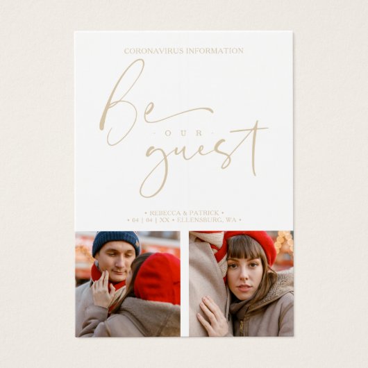 Covid19 2写真Be Our Guest Romantic 結婚's (正面)