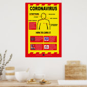 COVID -トリートメント ポスター (キッチン)