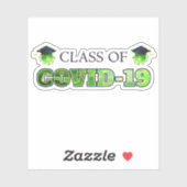 COVID-19のクラス シール (シート)