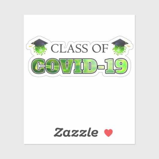 COVID-19のクラス シール (シート)