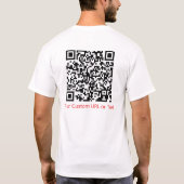 COVID-19エクスペリエンス、ファイト、ウイルス、赤と黒 Tシャツ (裏面)