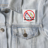 Covid-19コロナウイルスの社会的距離 缶バッジ (インサイチュ)